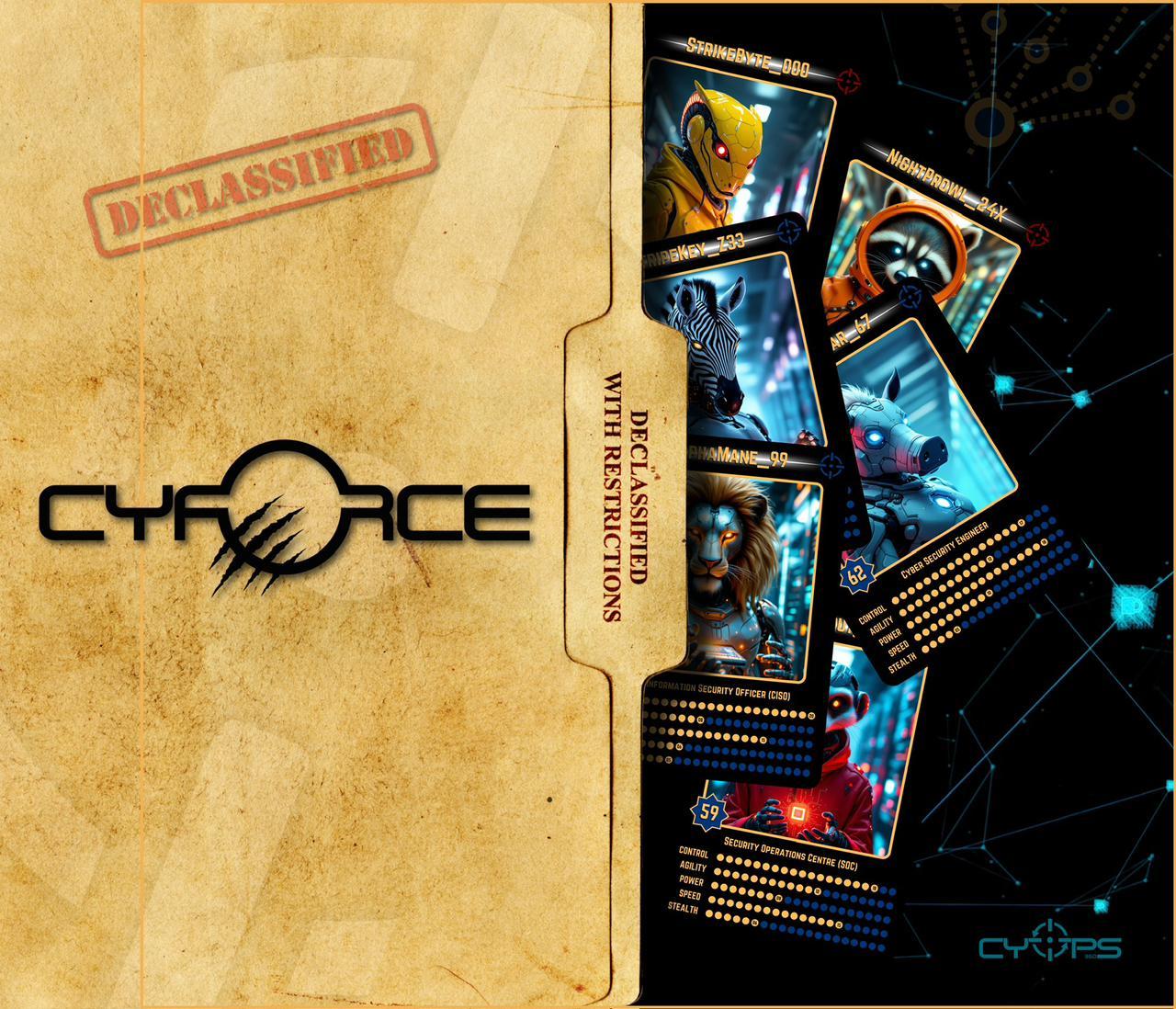 A robot man looking at a document