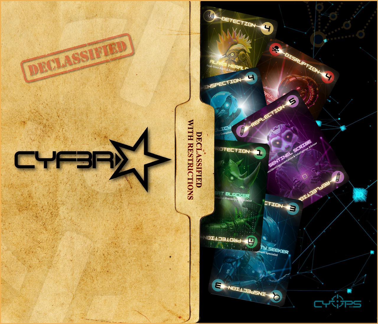 A robot man looking at a document